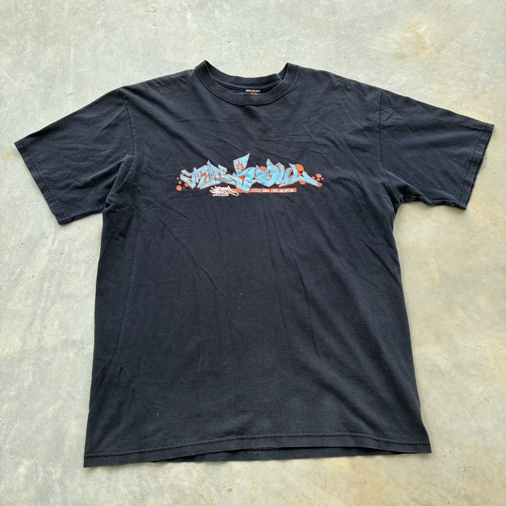 Vintage Triple Five Soul Five Vintage Rap Hip Hop Brooklyn T-shirt XL Graffiti